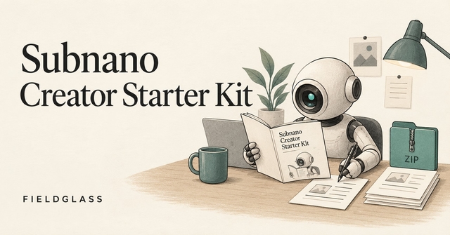 Subnano Creator Starter Kit