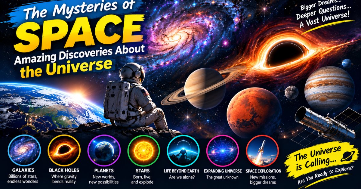 The Mysteries of Space: Amazing Discoveries About the Universe