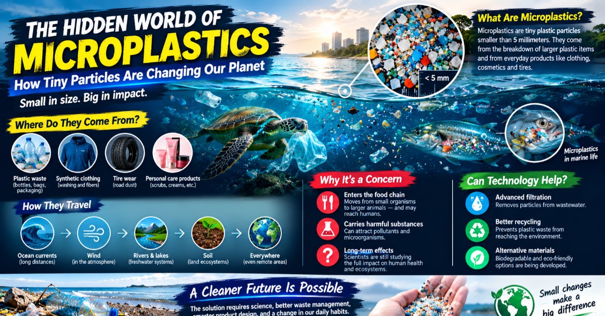 The Hidden World of Microplastics: How Tiny Particles Are Changing Our Planet