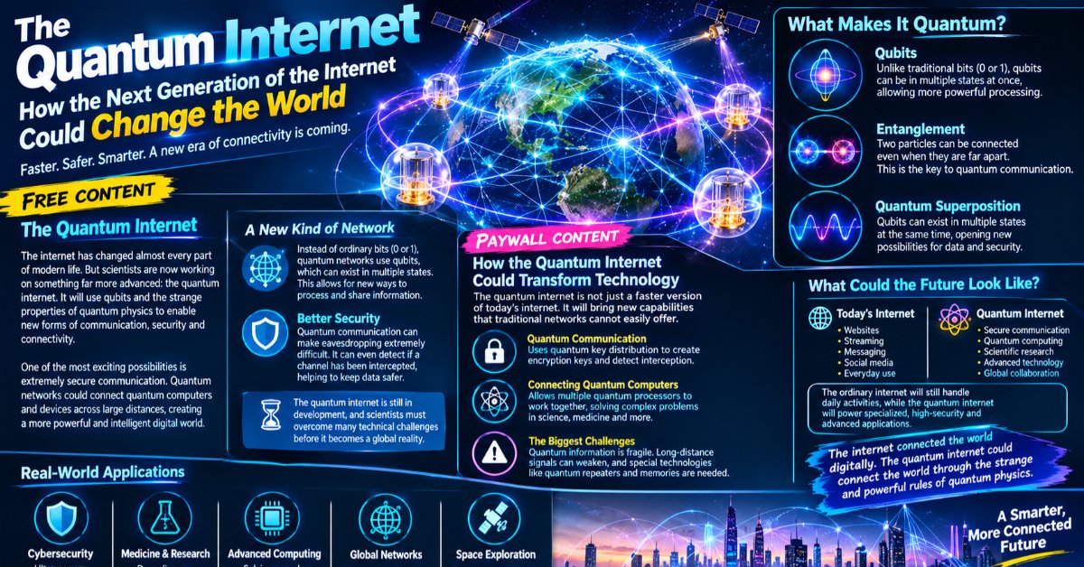 The Quantum Internet: How the Next Generation of the Internet Could Change the World