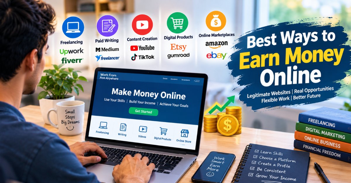 The Best Ways to Earn Money Online: Exploring Legitimate Earning Websites in 2026