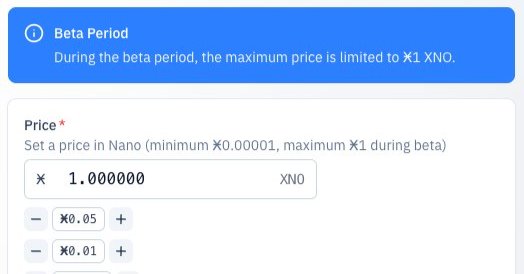 Maximum price increased to Ӿ1