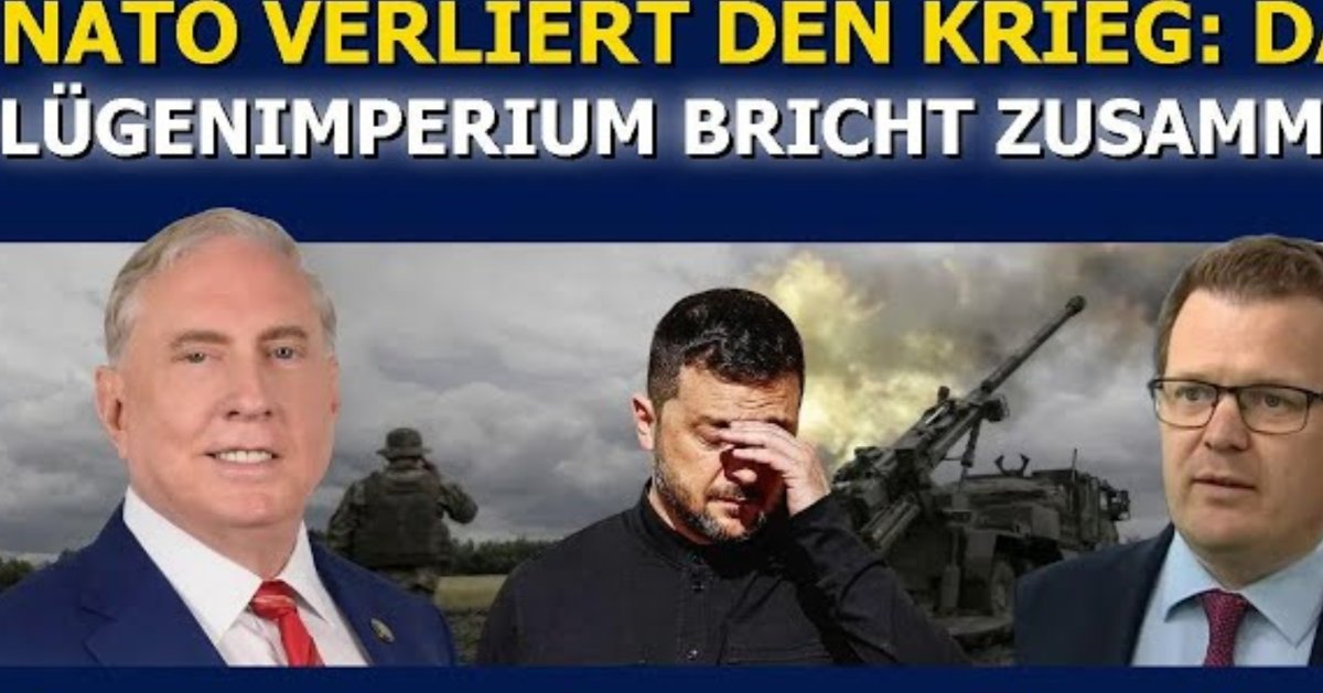 🚨Das „Reich der Lügen“ bricht zusammen! Der Westen steht vor einem historischen Zusammenbruch!