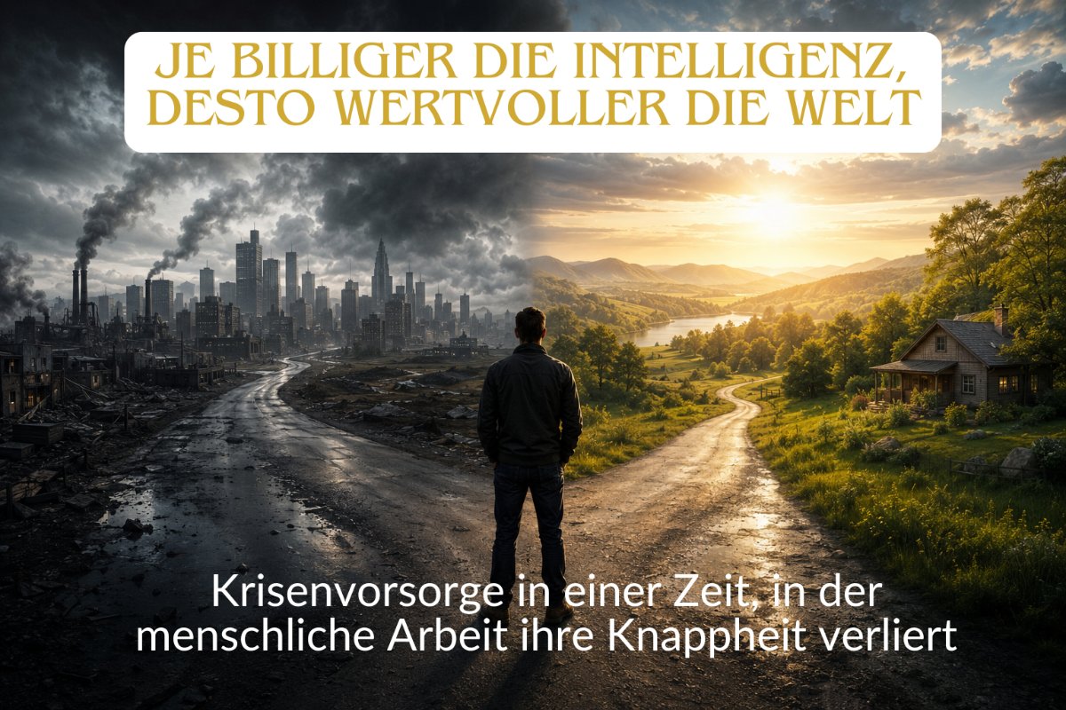 Je billiger die Intelligenz, desto wertvoller die Welt