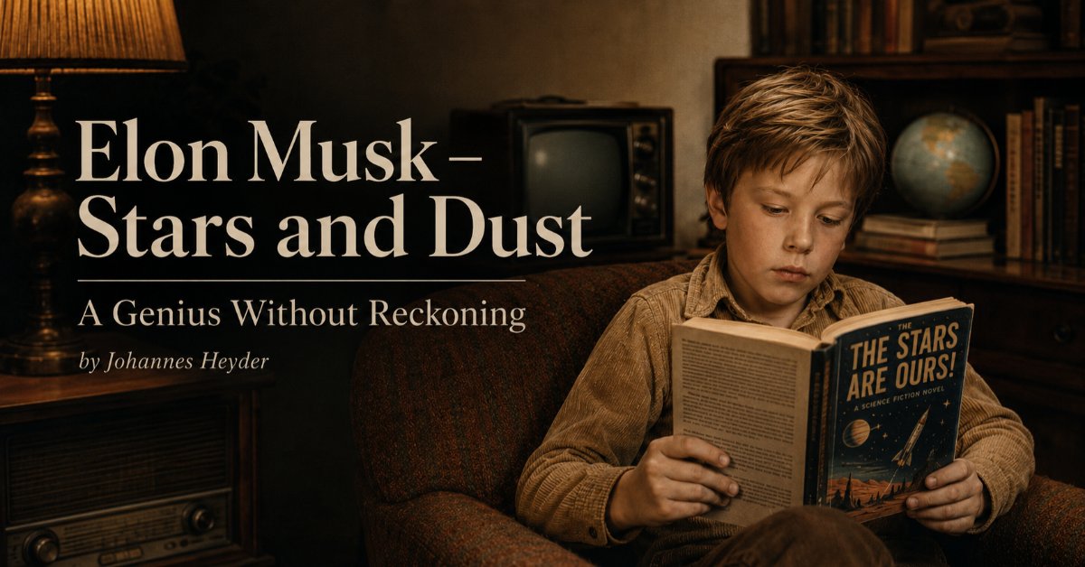 Elon Musk – Stars and Dust
A Genius Without Reckoning
Part 1: The Boy Nobody Liked