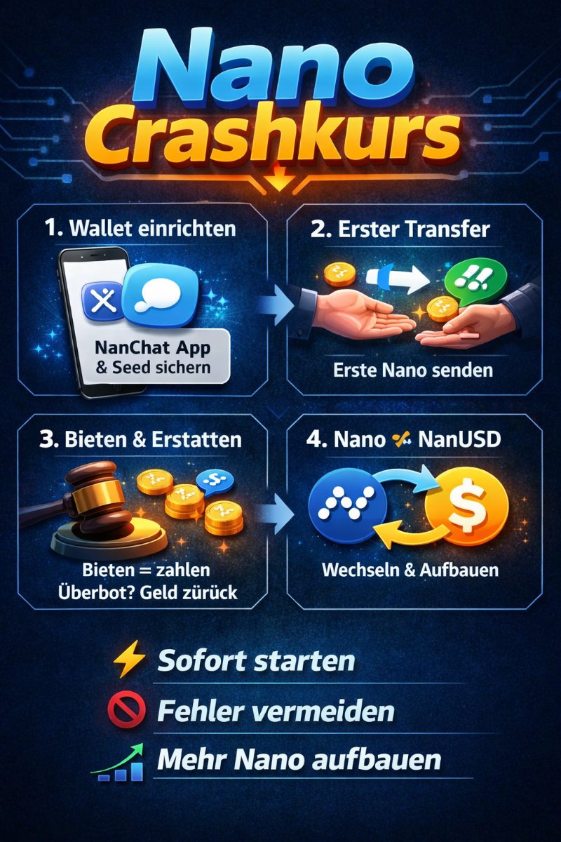 Nano Krypto Crash Course – Fast Onboarding