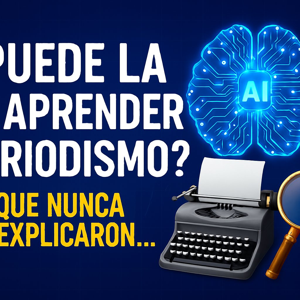 ¿Puede la IA aprender periodismo?