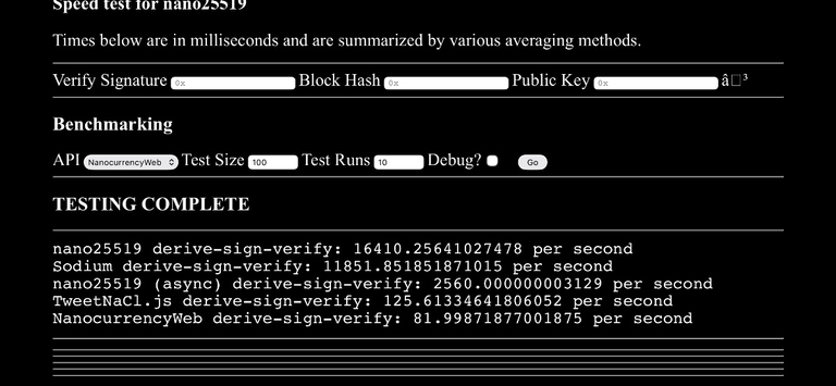 nano25519: A new tool for Nano devs
