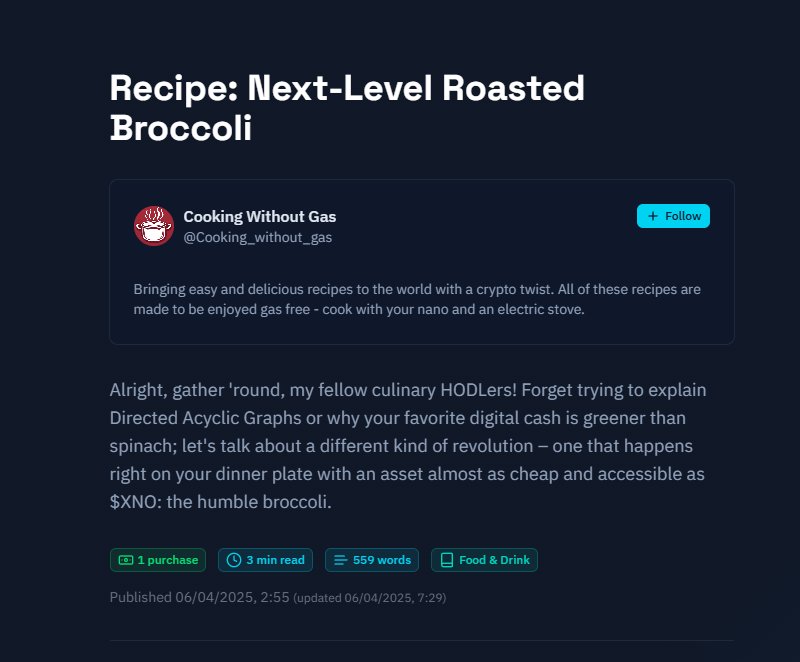 Broccoli Hunt Entry