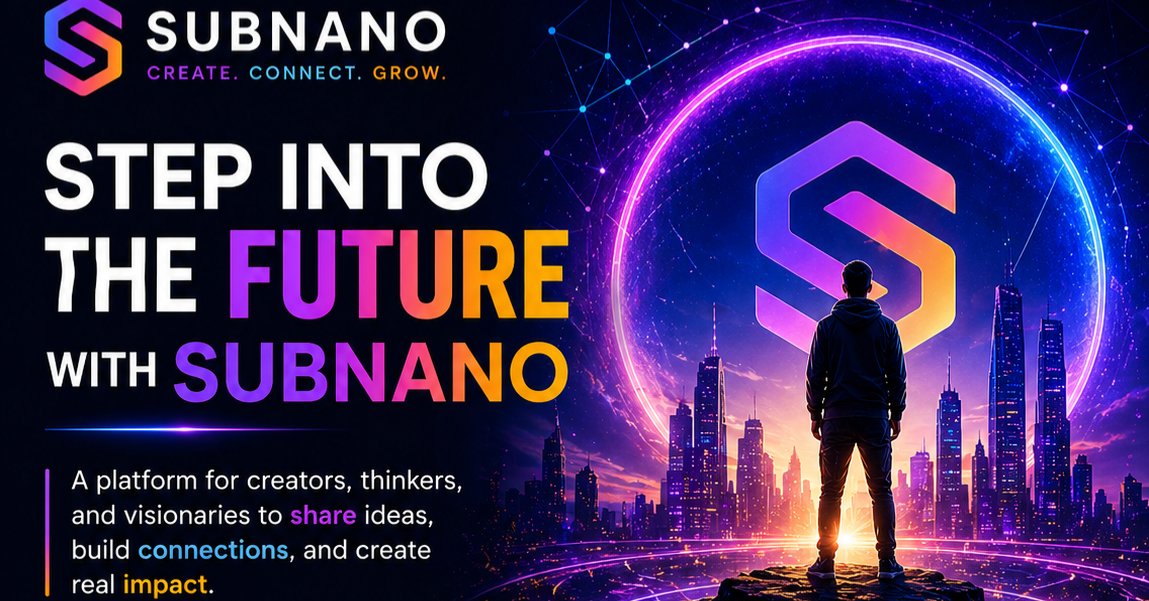 🔥 Step Into the Future with Subnano 🔥