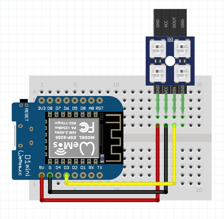 Building a Real-Time Nano Cryptocurrency Transaction Monitor with ESP8266 and WS2812B LEDs